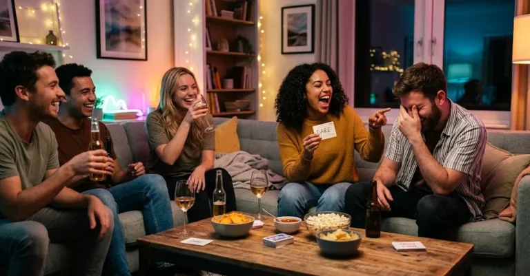 Truth or dare game night