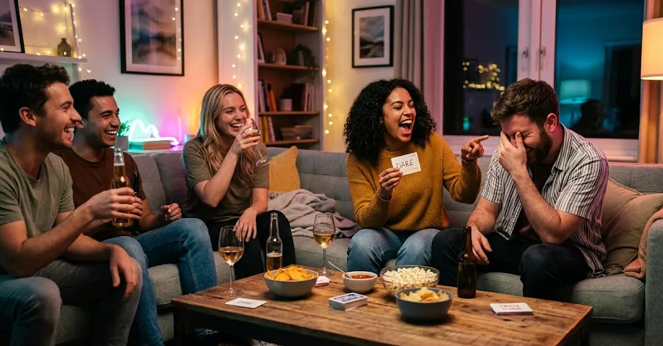 Truth or dare game night