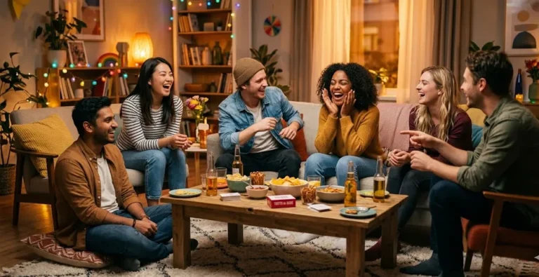 Truth or dare party game